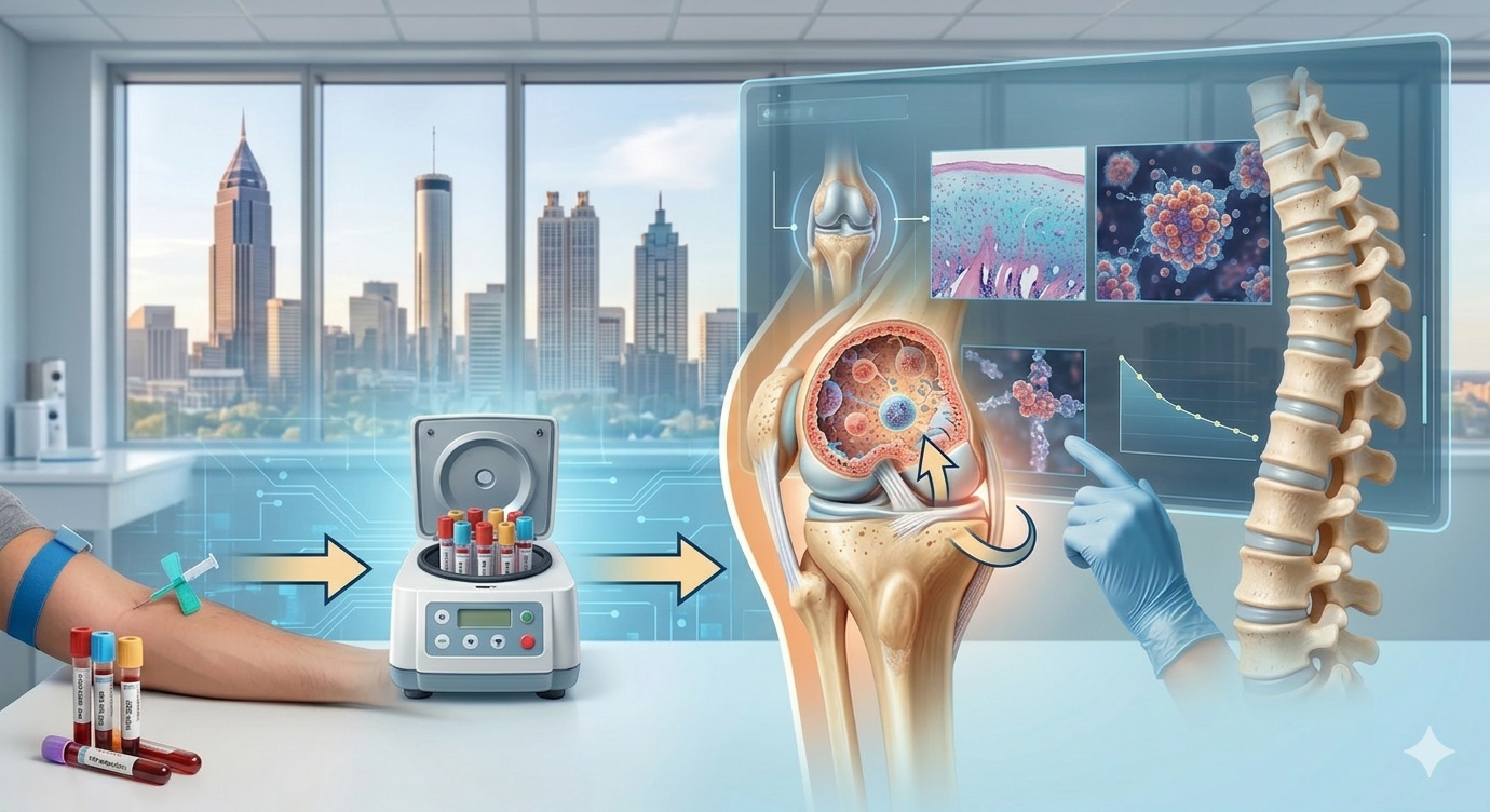 Regenerative Medicine in Atlanta: How ATL Regen Uses PRP and Non-Surgical Care to Treat Chronic Pain